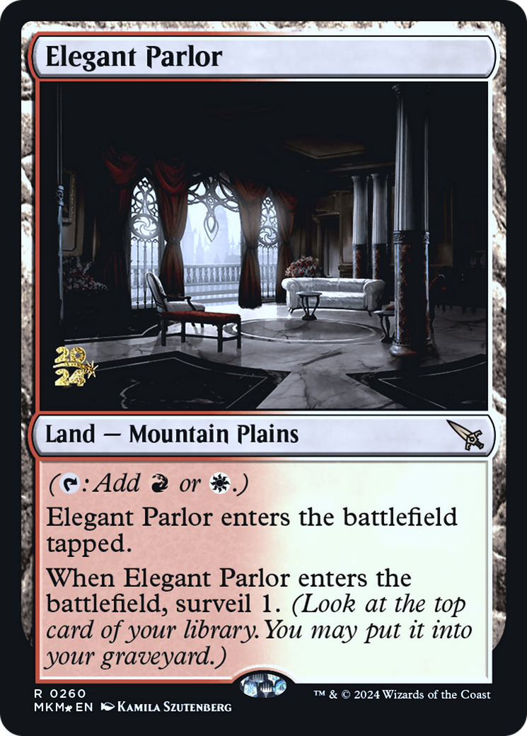 Elegant Parlor [Murders at Karlov Manor Prerelease Promos] | Nerdhalla Games