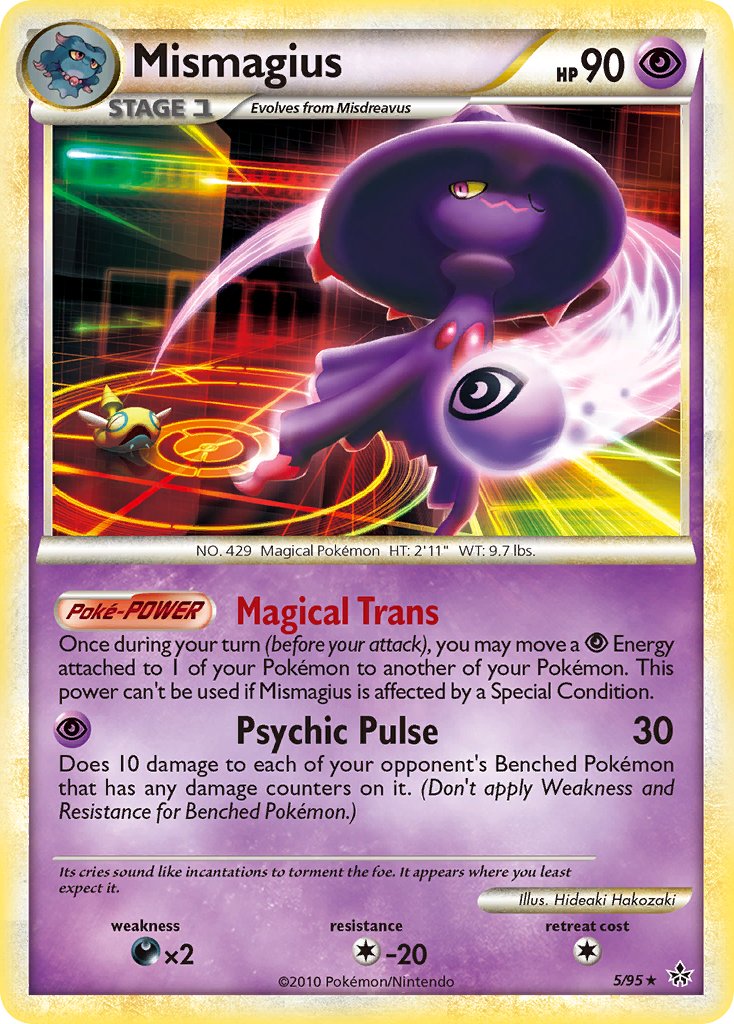 Mismagius (5/95) (Theme Deck Exclusive) [HeartGold & SoulSilver: Unleashed] | Nerdhalla Games