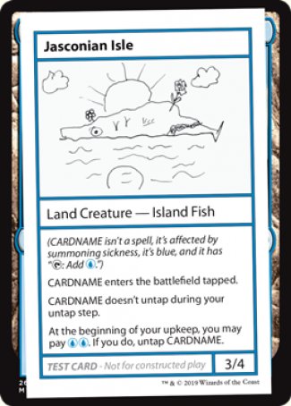 Jasconian Isle (2021 Edition) [Mystery Booster Playtest Cards] | Nerdhalla Games