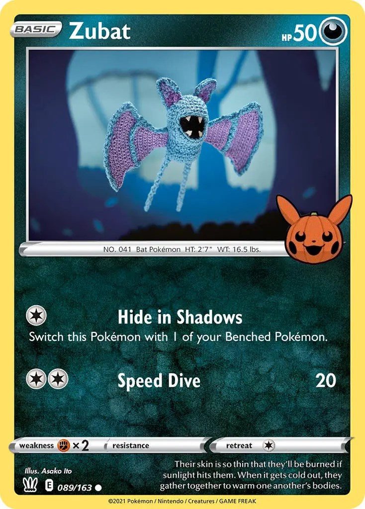 Zubat (089/163) [Trick or Trade] | Nerdhalla Games