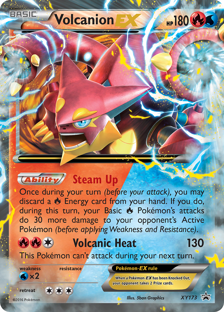 Volcanion EX (XY173) [XY: Black Star Promos] | Nerdhalla Games