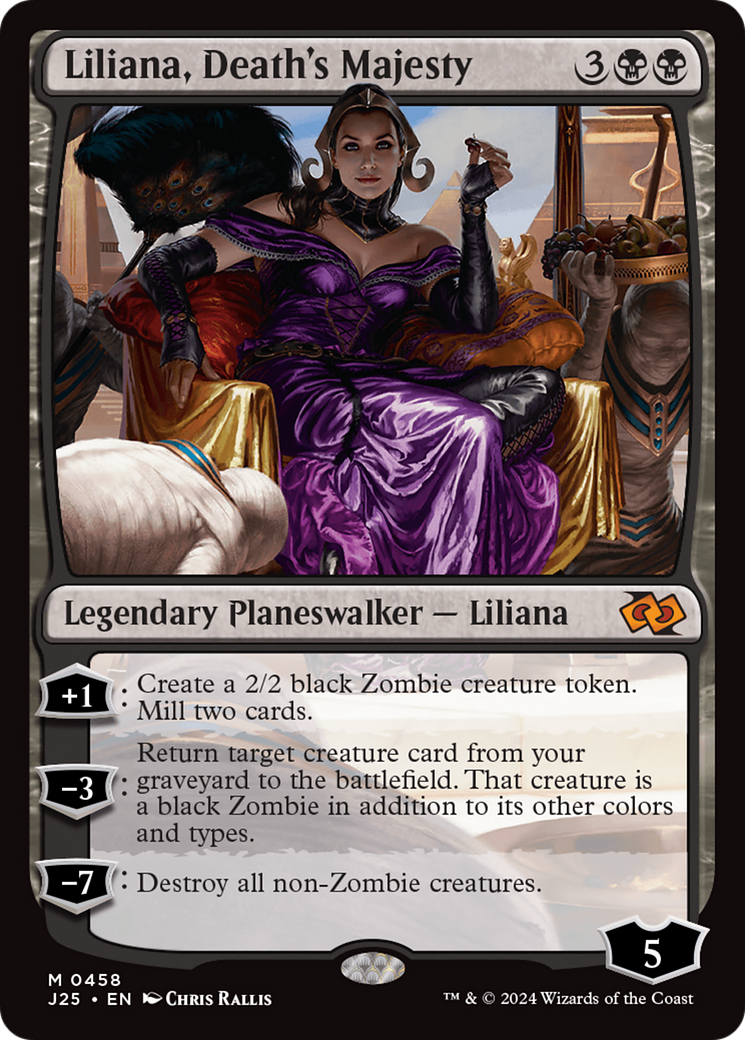 Liliana, Death's Majesty [Foundations Jumpstart] | Nerdhalla Games