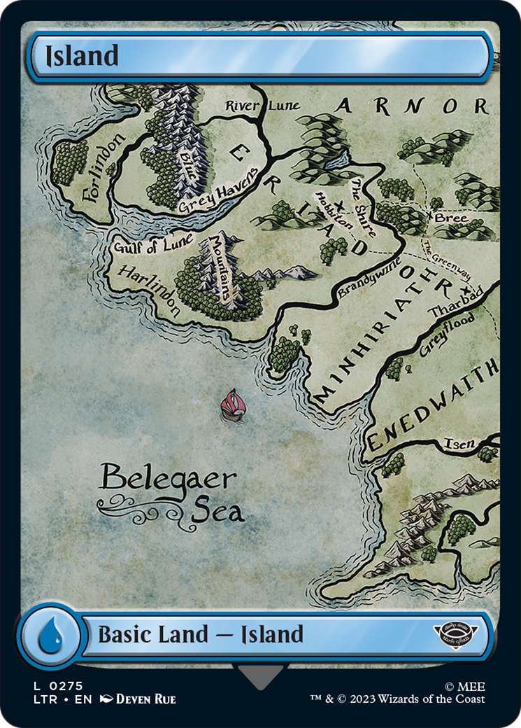 Island (275) [The Lord of the Rings: Tales of Middle-Earth] | Nerdhalla Games