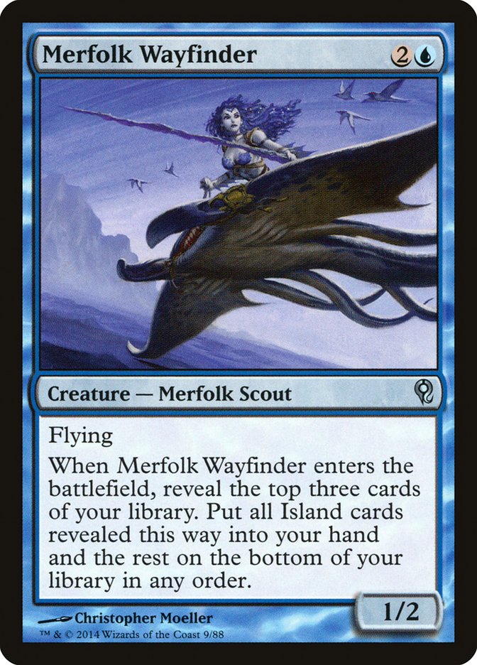 Merfolk Wayfinder [Duel Decks: Jace vs. Vraska] | Nerdhalla Games