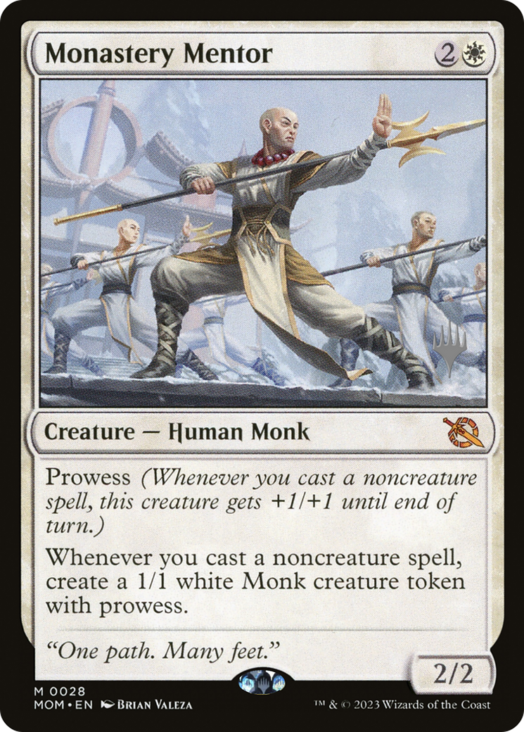 Monastery Mentor (Promo Pack) [March of the Machine Promos] | Nerdhalla Games