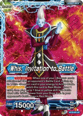 Whis // Whis, Invitation to Battle (BT16-021) [Realm of the Gods] | Nerdhalla Games