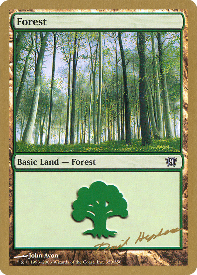 Forest (dh350) (Dave Humpherys) [World Championship Decks 2003] | Nerdhalla Games