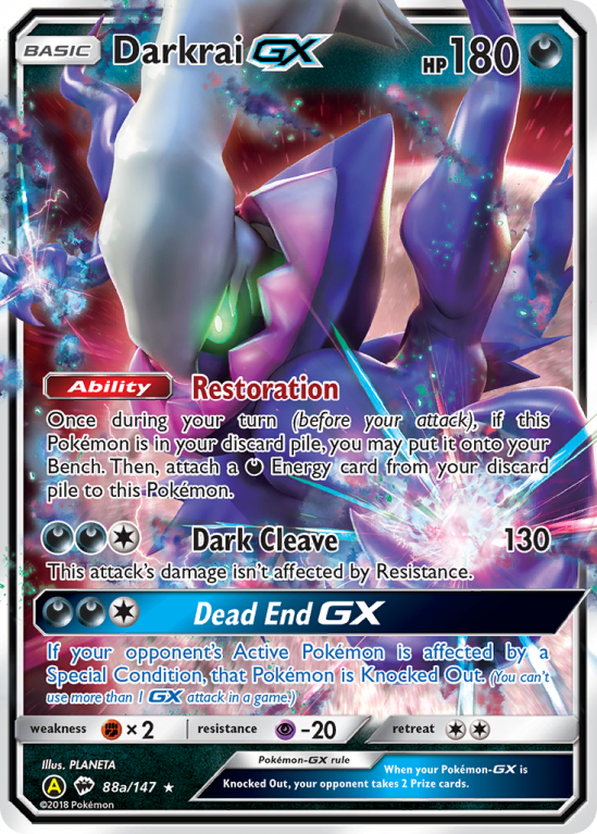 Darkrai GX (88a/147) [Alternate Art Promos] | Nerdhalla Games