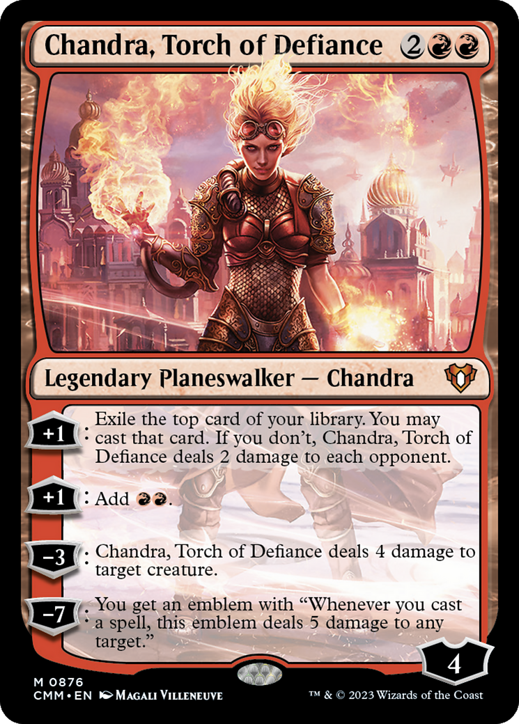 Chandra, Torch of Defiance [Commander Masters] | Nerdhalla Games