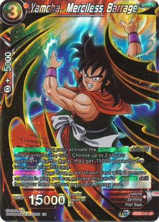 Yamcha, Merciless Barrage (BT10-008) [Rise of the Unison Warrior 2nd Edition] | Nerdhalla Games