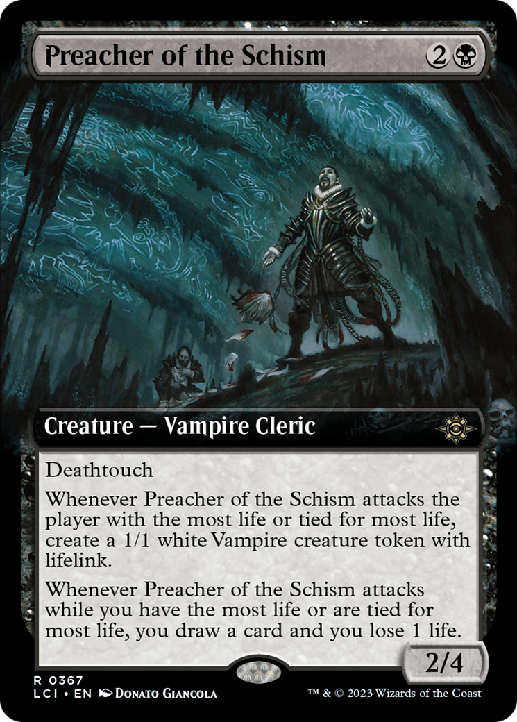 Preacher of the Schism (Extended Art) [The Lost Caverns of Ixalan] | Nerdhalla Games