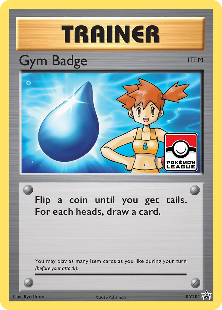 Gym Badge (XY204) (Misty) [XY: Black Star Promos] | Nerdhalla Games