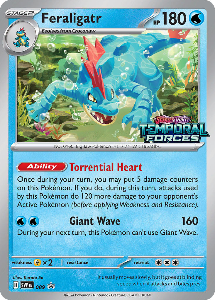 Feraligatr (089) [Scarlet & Violet: Black Star Promos] | Nerdhalla Games