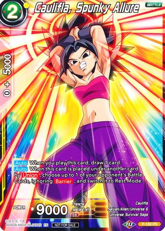 Caulifla, Spunky Allure (P-180) [Promotion Cards] | Nerdhalla Games