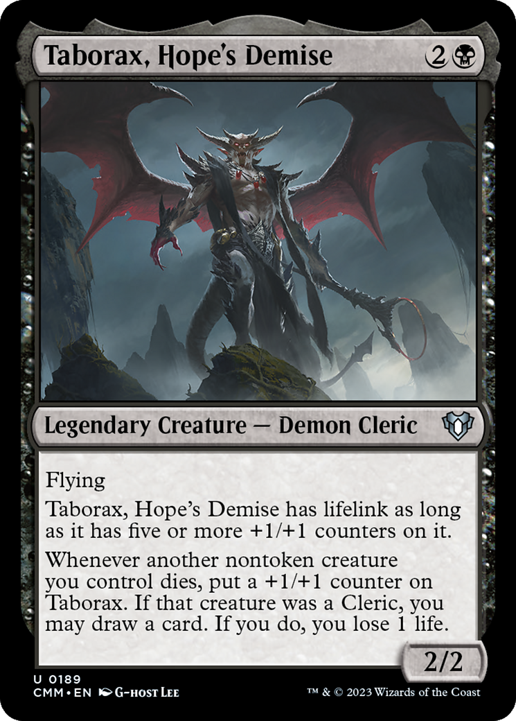 Taborax, Hope's Demise [Commander Masters] | Nerdhalla Games