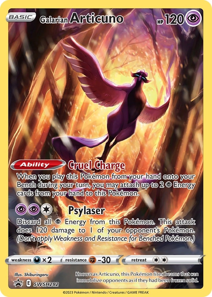 Galarian Articuno (SWSH282) [Sword & Shield: Black Star Promos] | Nerdhalla Games