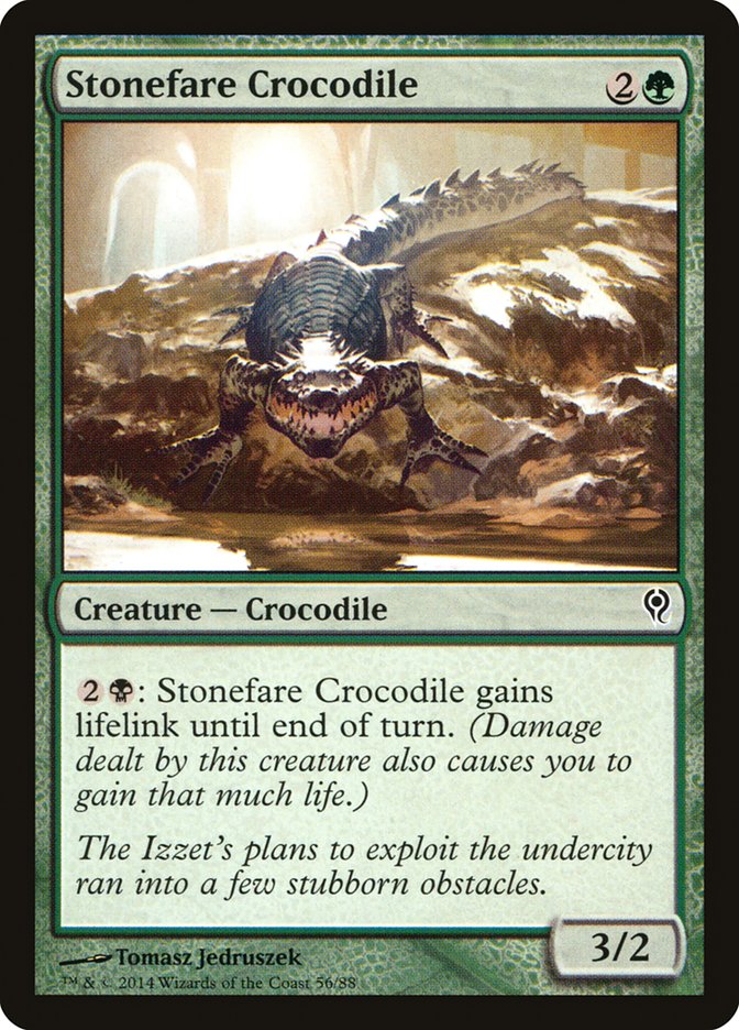 Stonefare Crocodile [Duel Decks: Jace vs. Vraska] | Nerdhalla Games