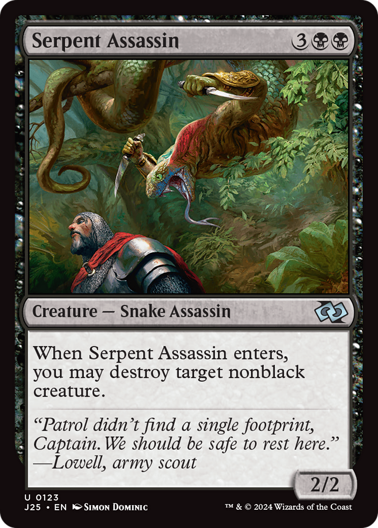 Serpent Assassin [Foundations Jumpstart] | Nerdhalla Games