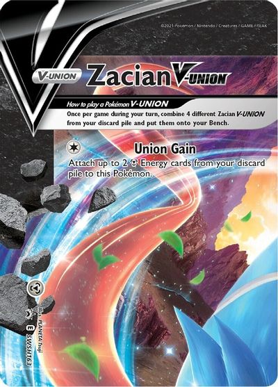 Zacian V-Union (SWSH163) [Sword & Shield: Black Star Promos] | Nerdhalla Games