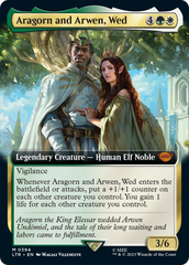 Aragorn and Arwen, Wed (Extended Art) [The Lord of the Rings: Tales of Middle-Earth] | Nerdhalla Games