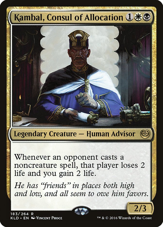 Kambal, Consul of Allocation [Kaladesh] | Nerdhalla Games