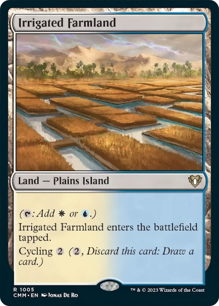 Irrigated Farmland [Commander Masters] | Nerdhalla Games