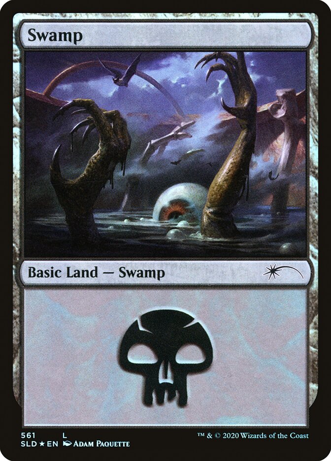 Swamp (Witchcraft) (561) [Secret Lair Drop Promos] | Nerdhalla Games