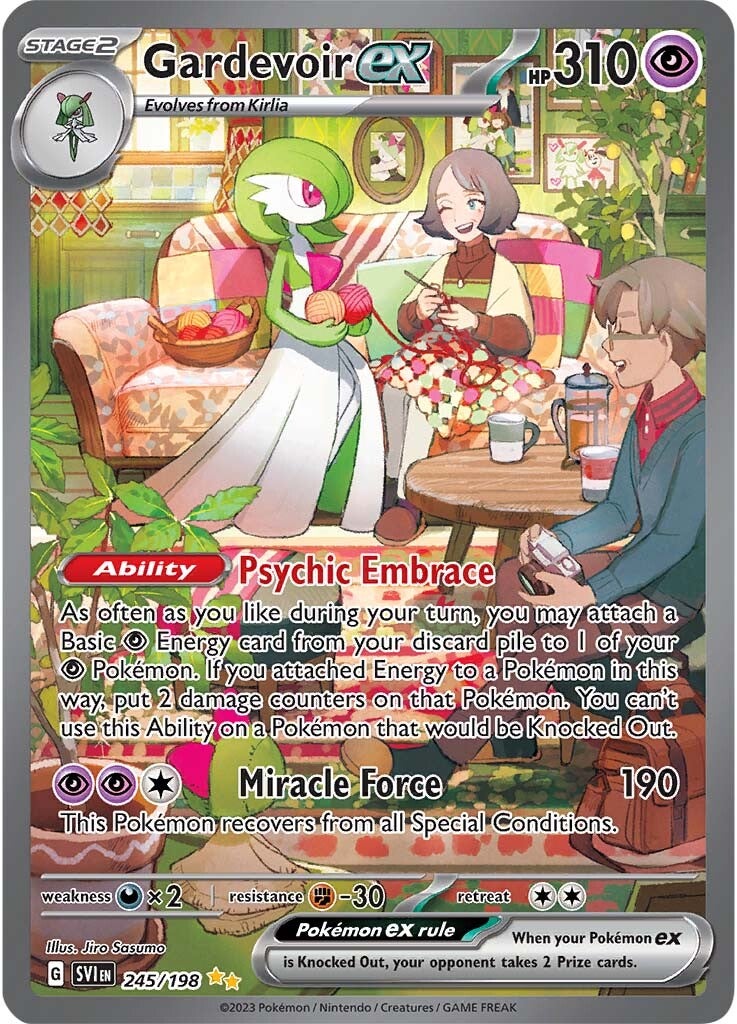 Gardevoir ex (245/198) [Scarlet & Violet: Base Set] | Nerdhalla Games