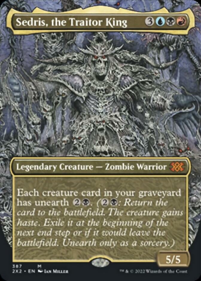 Sedris, the Traitor King (Borderless Alternate Art) [Double Masters 2022] | Nerdhalla Games