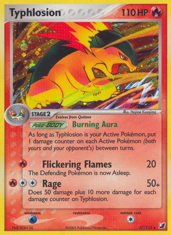 Typhlosion (17/115) [EX: Unseen Forces] | Nerdhalla Games