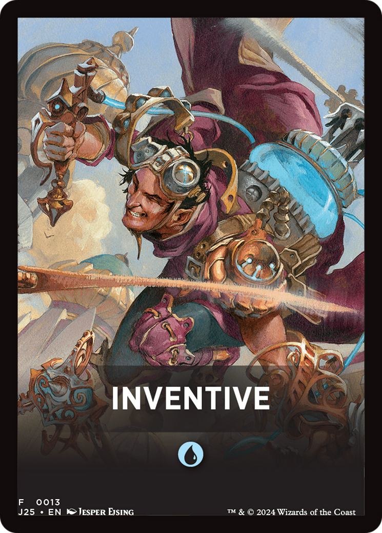 Inventive Theme Card [Foundations Jumpstart Front Cards] | Nerdhalla Games