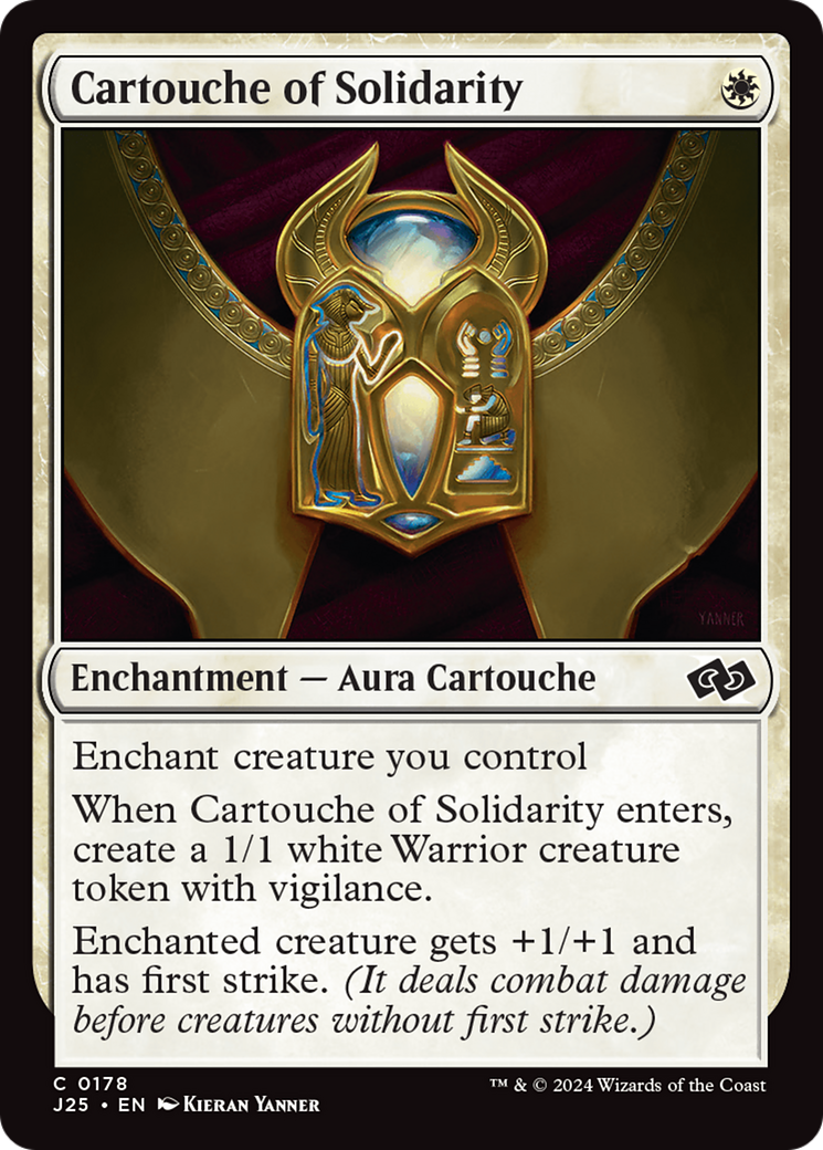 Cartouche of Solidarity [Foundations Jumpstart] | Nerdhalla Games