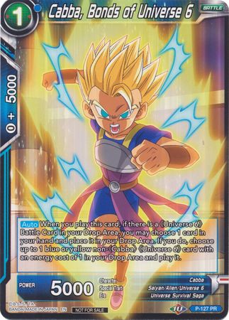 Cabba, Bonds of Universe 6 (Shop Tournament: Assault of Saiyans) (P-127) [Promotion Cards] | Nerdhalla Games