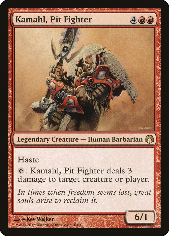 Kamahl, Pit Fighter [Duel Decks: Heroes vs. Monsters] | Nerdhalla Games