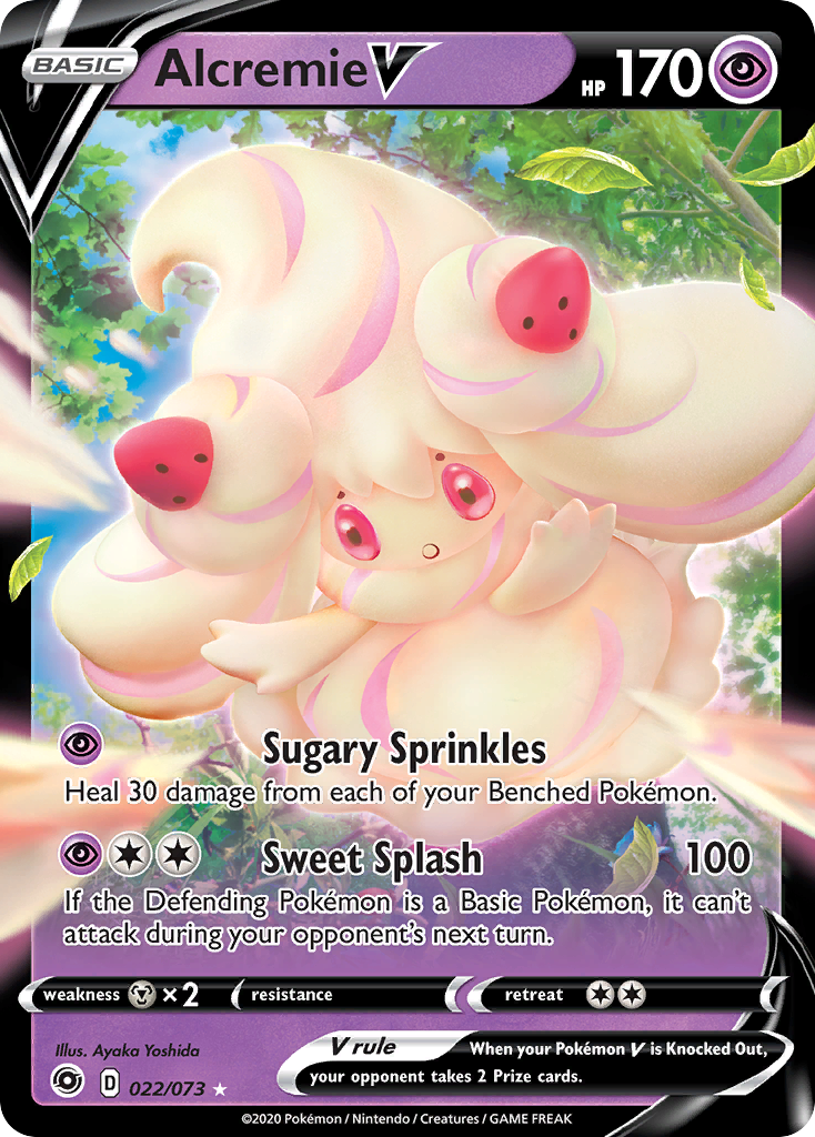 Alcremie V (022/073) [Sword & Shield: Champion's Path] | Nerdhalla Games