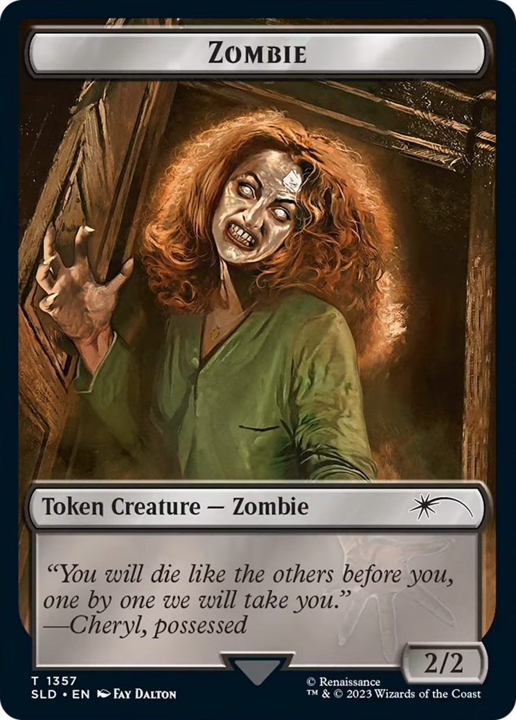 Zombie Token [Secret Lair Drop Series] | Nerdhalla Games