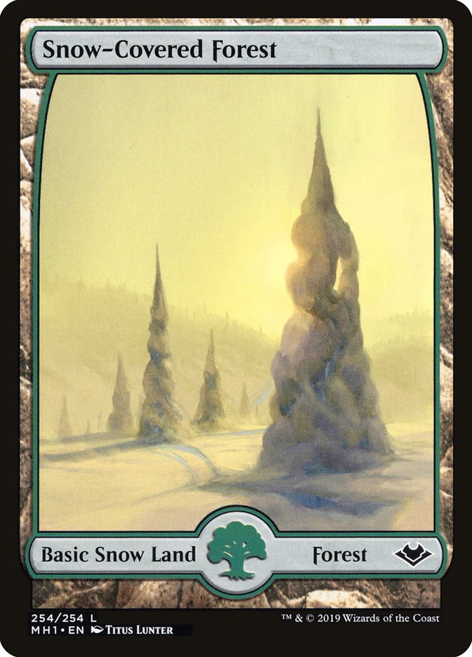 Snow-Covered Forest [Modern Horizons] | Nerdhalla Games