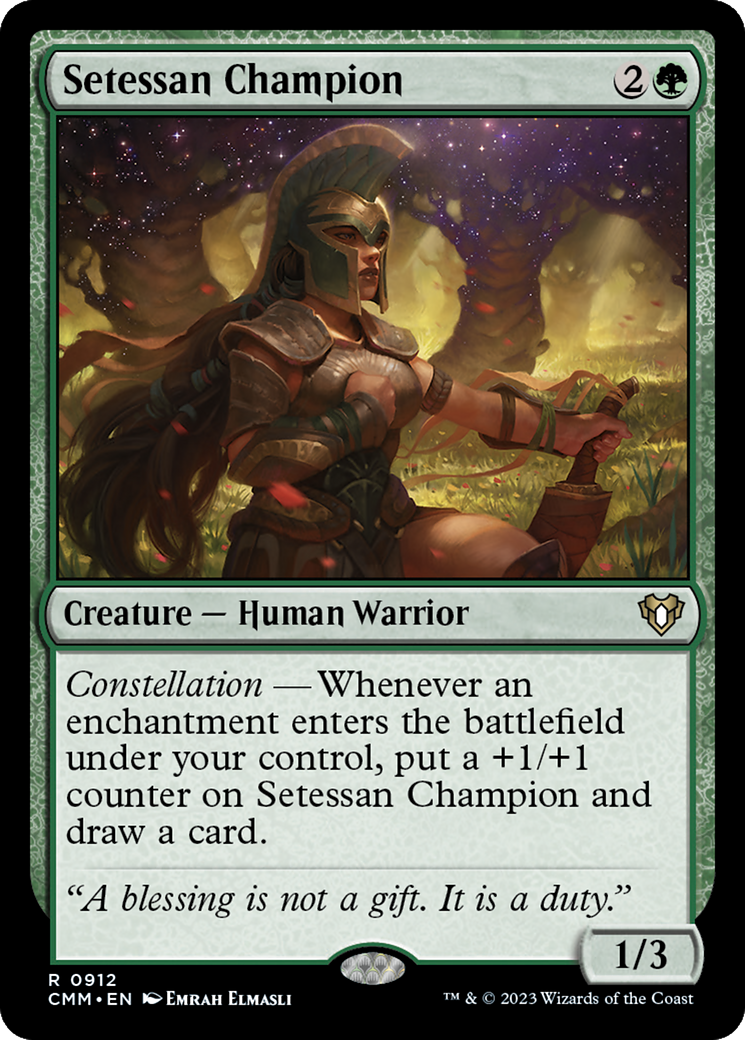 Setessan Champion [Commander Masters] | Nerdhalla Games