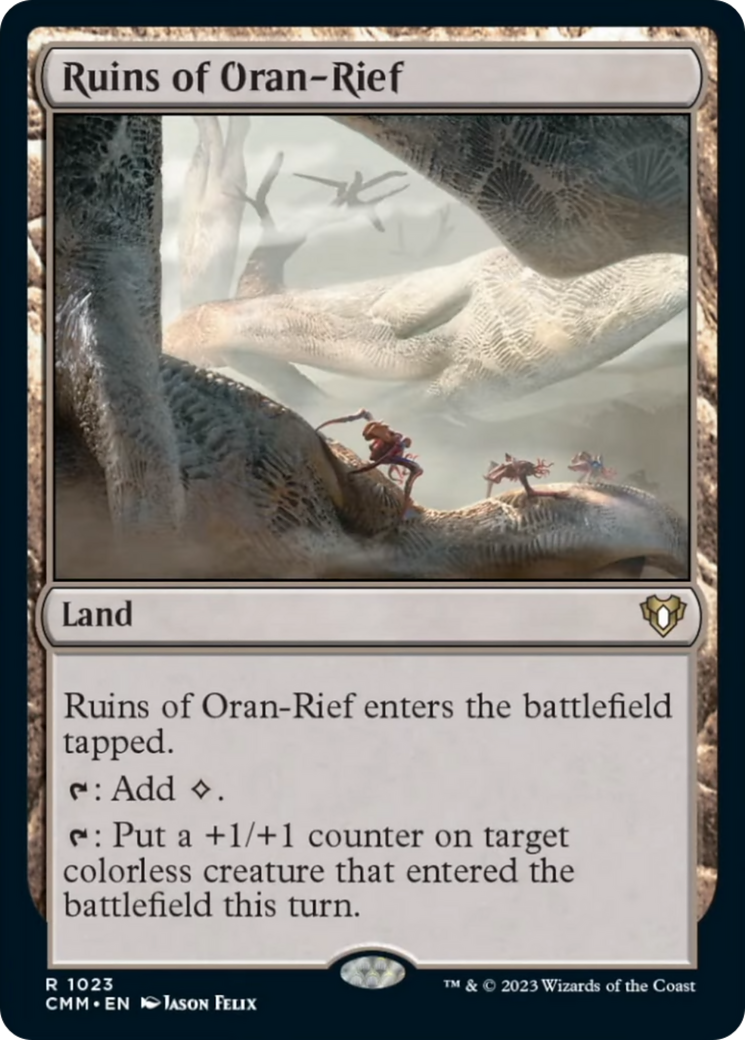 Ruins of Oran-Rief [Commander Masters] | Nerdhalla Games