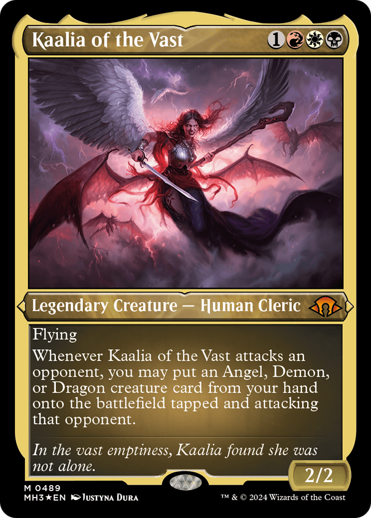 Kaalia of the Vast (Foil Etched) [Modern Horizons 3] | Nerdhalla Games