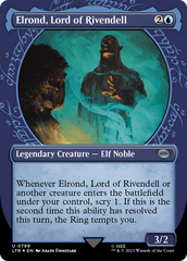 Elrond, Lord of Rivendell (Showcase) (Surge Foil) [The Lord of the Rings: Tales of Middle-Earth] | Nerdhalla Games