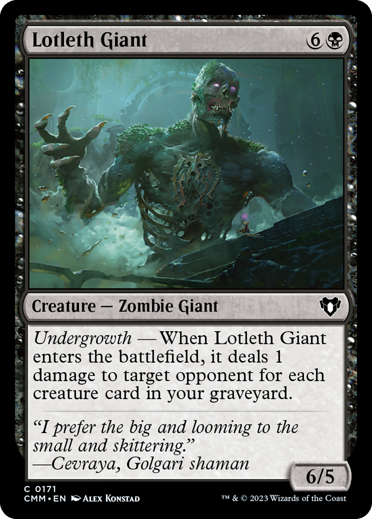 Lotleth Giant [Commander Masters] | Nerdhalla Games