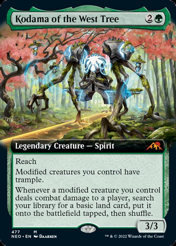 Kodama of the West Tree (Extended Art) [Kamigawa: Neon Dynasty] | Nerdhalla Games