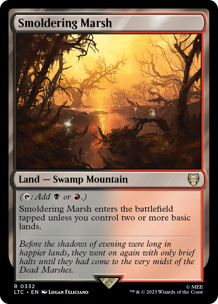 Smoldering Marsh [The Lord of the Rings: Tales of Middle-Earth Commander] | Nerdhalla Games