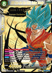 SSB Kaio-Ken Son Goku, United Divinity (European Zenkai Cup Top 16) (Serial Numbered) (BT1-111) [Tournament Promotion Cards] | Nerdhalla Games