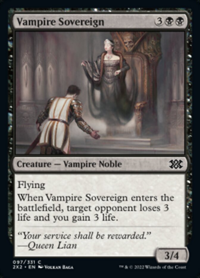 Vampire Sovereign [Double Masters 2022] | Nerdhalla Games