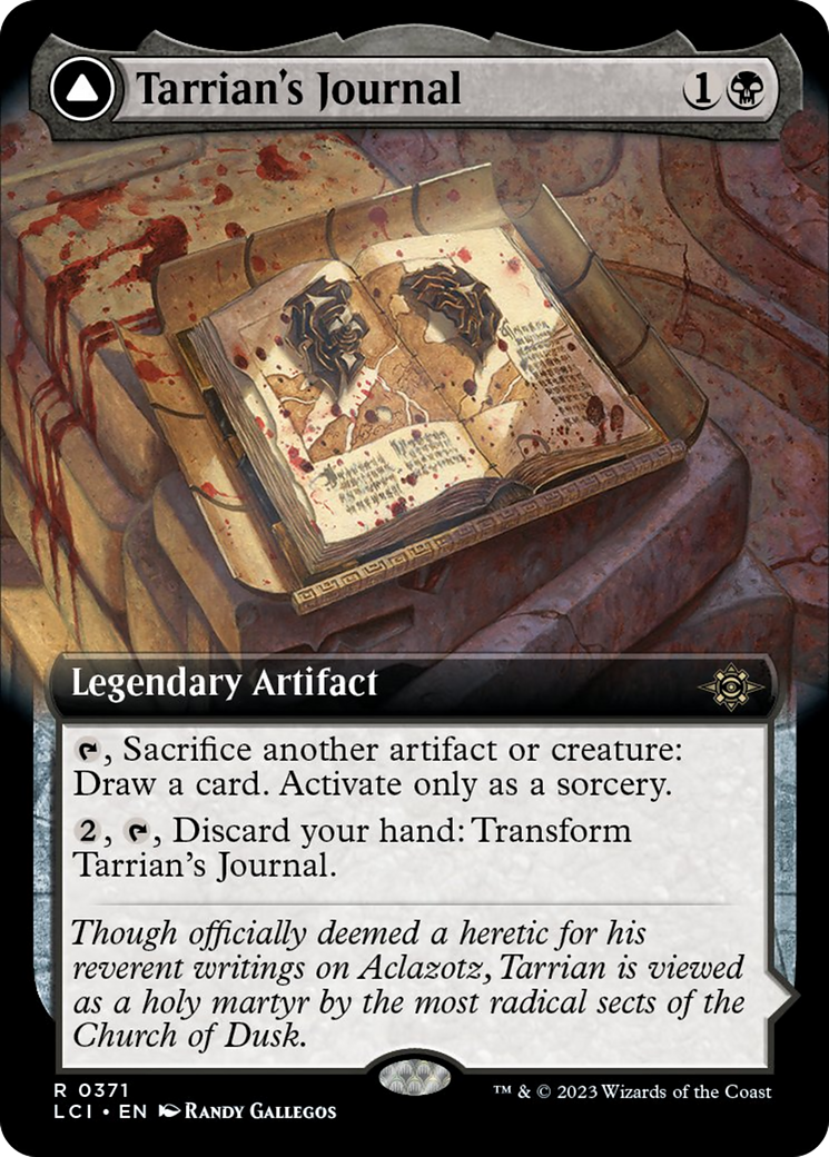 Tarrian's Journal // The Tomb of Aclazotz (Extended Art) [The Lost Caverns of Ixalan] | Nerdhalla Games