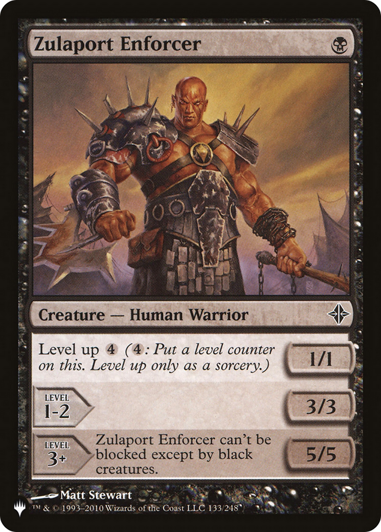 Zulaport Enforcer [The List Reprints] | Nerdhalla Games