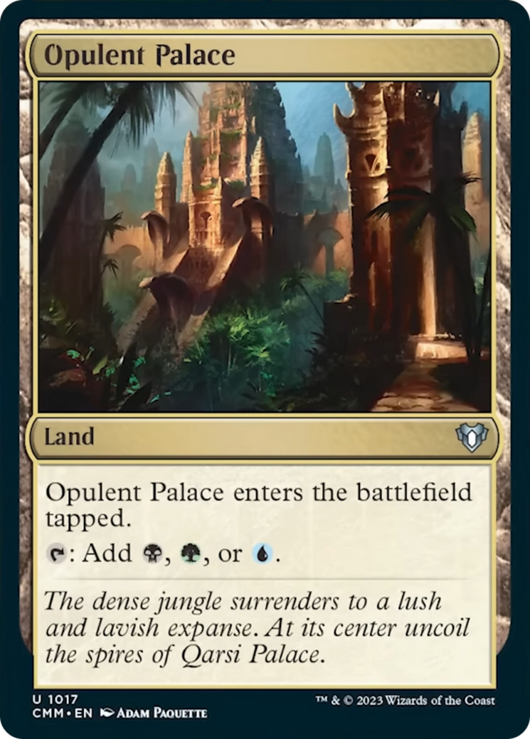 Opulent Palace [Commander Masters] | Nerdhalla Games