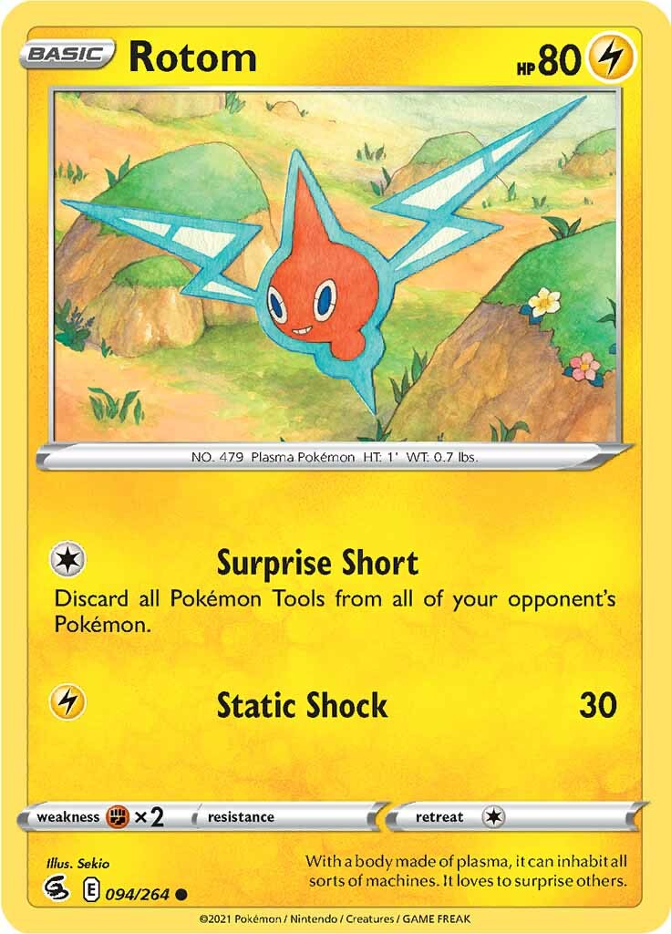 Rotom (094/264) [Sword & Shield: Fusion Strike] | Nerdhalla Games